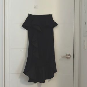 alice + olivia midi skirt